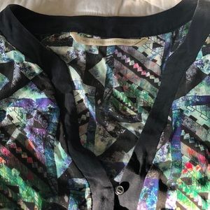 Silk tunic dress, Cynthia Vincent